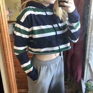 cute cropped hoodie